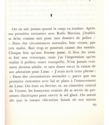 Le troisième homme, suivi de Première désillusion, Graham Greene, 1960 -, cinéma, the Third Man, thriller, Club de la Femme,