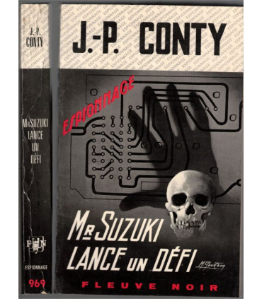 Mr Suzuki lance un défi, Jean-Pierre Conty, 1972 -, espionnage, Fleuve noir, polar, roman policier,