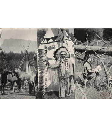 Quatre feux, Paul Coze, 1935 -, Far West, tribus indiens, western, ethnologie, scouts, camping,