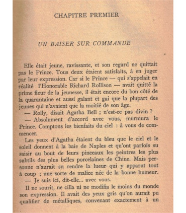 Maquillage pour le Prince, John Creasey, 1957 - roman policier,