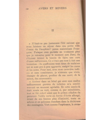 Avers et revers, Gabrielle Clopet, 1947 - , collection agrafée Stella,  roman sentimental, roman populaire