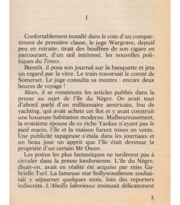 Dix petits Nègres, Agatha Christie, 1985 -, enquêtes d'Hercule Poirot, roman policier,