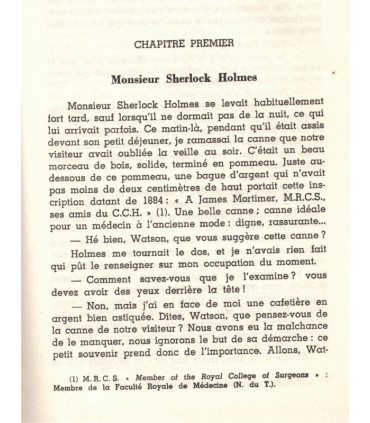 Sherlock Holmes III, oeuvres complètes VII, Arthur Conan Doyle, 1960 -, le chien des Baskerville, Son dernier coup d'archet,