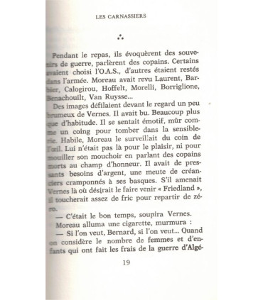 Les carnassiers, André Caroff, 1979 - espionnage, Classiques de l'Espionnage, roman policier,