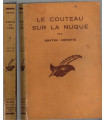 Le couteau sur la nuque, Agatha Christie, 1959 -, Hercule Poirot, Le Masque, roman policier,