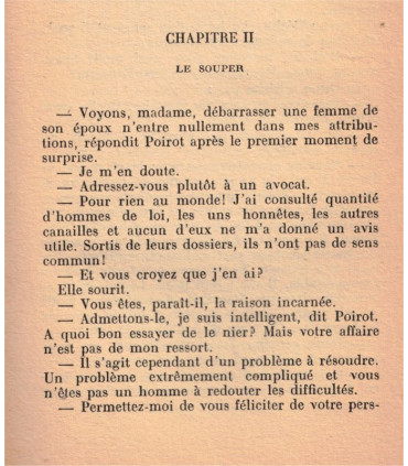 Le couteau sur la nuque, Agatha Christie, 1959 -, Hercule Poirot, Le Masque, roman policier,