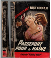 Passeport pour la haine, Mike Cooper, 1964 - espionnage, Fleuve Noir, polar, roman policier,