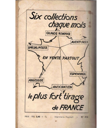 Passeport pour la haine, Mike Cooper, 1964 - espionnage, Fleuve Noir, polar, roman policier,