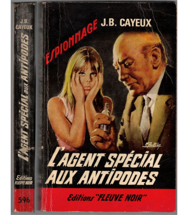 L'agent spécial aux antipodes, J.B. Cayeux, 1967 - espionnage, Fleuve Noir, polar, roman policier,
