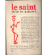 Le Saint devient nourrice sèche, Leslie Charteris, 1960 -, les aventures du Saint, roman policier,