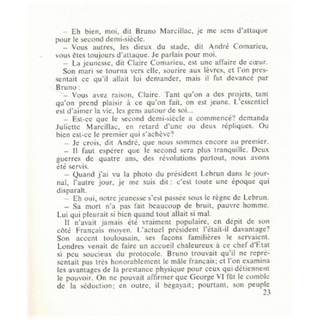 La quarantaine, Jean-Louis Curtis, 1967 - jalousie sociale, amis envieux, roman, Club de la Femme