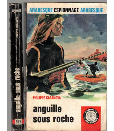 Anguille sous roche, Philippe Casanova, 1968 -, espionnage, Arabesque,  roman policier,