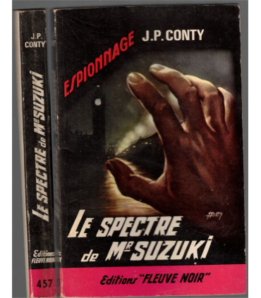 Le spectre de Mr Suzuki, Jean-Pierre Conty, 1964 -, espionnage, Fleuve noir, polar, roman policier,