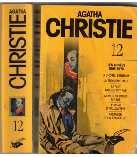 Agatha Christie 12, les années 1965-1970 -, Hôtel Bertram, Troisième fille, Mon petit doigt m'a dit, Le Masque, roman policier,