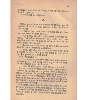 Double alibi, Peter Cheyney, 1948 -, Nuits blanches, La Nouvelle Edition, roman policier,