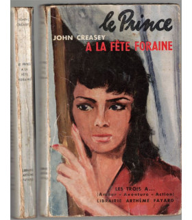 Le Prince à la fête foraine, Les Trois A, John Creasey, 1956 - roman policier,