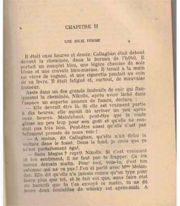 Elles ne disent jamais quand ! Peter Cheyney, 1947 -, Le Masque, roman policier,