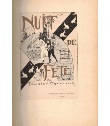 Nuit de fête, suivi de L'ingénue, Félicien Champsaur, 1902 -, roman d'amour, libertinage, 1900, romans populaires,