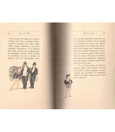 Nuit de fête, suivi de L'ingénue, Félicien Champsaur, 1902 -, roman d'amour, libertinage, 1900, romans populaires,