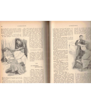 Nuit de fête, suivi de L'ingénue, Félicien Champsaur, 1902 -, roman d'amour, libertinage, 1900, romans populaires,