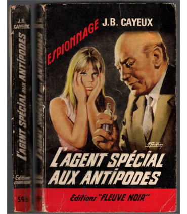 L'agent spécial aux antipodes, J.B. Cayeux, 1967 - espionnage, Fleuve Noir, polar, roman policier,