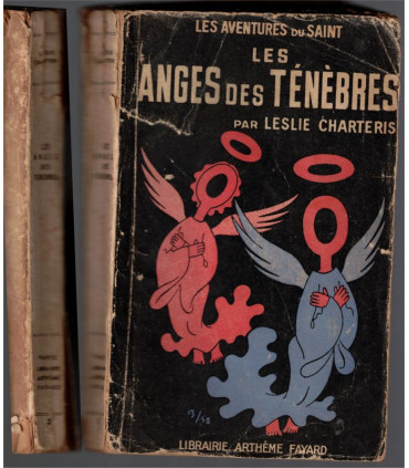 Les anges des ténèbres, Leslie Charteris, 1950 -, les aventures du Saint, roman policier,