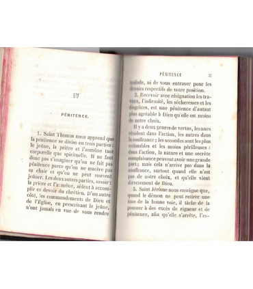 1861, Direction pour rassurer dans leurs doutes les âmes timorées pour vivre chrétiennement, Quadrupani - méditations, missel,
