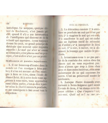 1861, Direction pour rassurer dans leurs doutes les âmes timorées pour vivre chrétiennement, Quadrupani - méditations, missel,