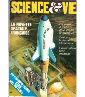 Navette spatiale française, informatique 1975, archéologie Glozel, Science et Vie N°745 octobre 1979 - revues scientifiques,