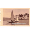 Nice, les régates - série carnet Nice A la Riviera, carte postale 06 Alpes-Maritimes, port Nice, bateaux,