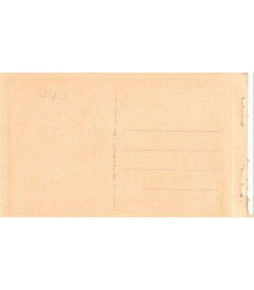 Nice, les jardins Albert Ier - série carnet Nice A la Riviera, carte postale 06 Alpes-Maritimes,