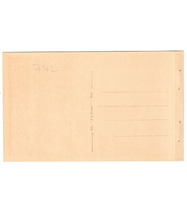 Nice, la Baie des Anges - série carnet Nice A la Riviera, carte postale 06 Alpes-Maritimes,