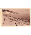 Nice, la plage, Quai des Etats-Unis - série carnet Nice A la Riviera, carte postale 06 Alpes-Maritimes,