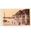 Nice, le port et les régates - série carnet Nice A la Riviera, carte postale 06 Alpes-Maritimes, port Nice, bateaux,