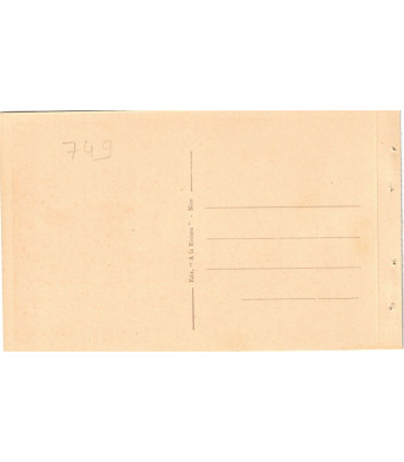 Nice, les Rochers du Château - série carnet Nice A la Riviera, carte postale 06 Alpes-Maritimes,