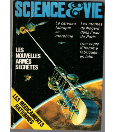 Coquille du Nautile et calendrier lunaire, informatique, Canons à protrons, automobiles,  - Science et Vie N°739 août 1979 -