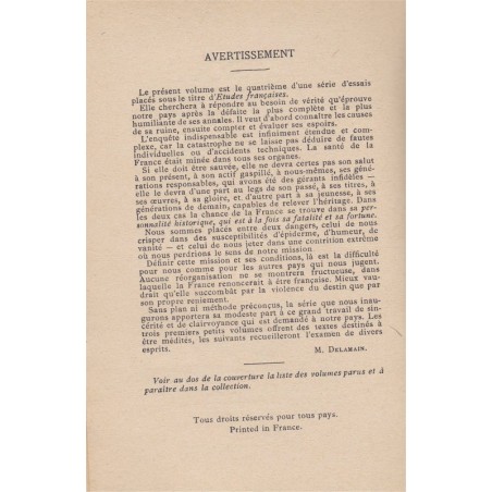 La musique et le Peuple en France, André Coeuroy, 1941 - musiciens, chansons, 1940