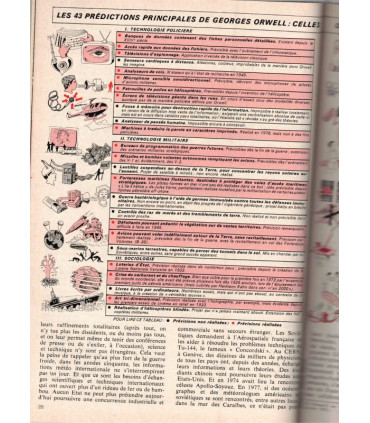 Physique du karaté, Futurologie Orwell 1984, archéologie industrielle, , - Science et Vie N°738 mars 1979 -