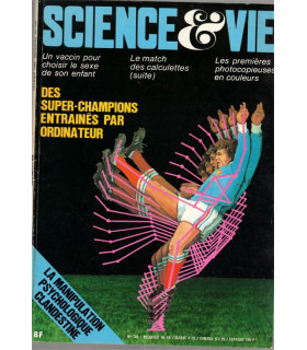 Sportifs entrainés par ordinateur, images subliminales, photocopieurs en 1980,  ,- Science et Vie N°751 avril 1980 -