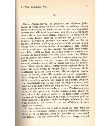 Anna Karénine, T1, Léon Tolstoï, 1967 -,  écrivain russe, Russie, roman historique, éditions Rencontre,