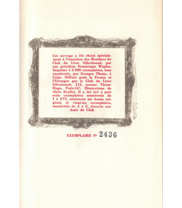 Les semailles et les moissons, La rencontre, T1, Henri Troyat -, collection Club du Livre Sélectionné, exemplaire numéroté,
