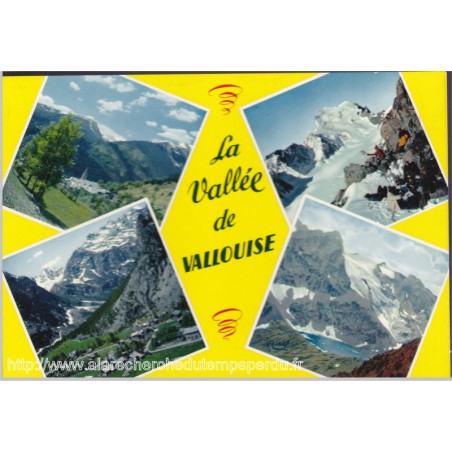 La Vallée de Vallouise - Hautes-Alpes 05, carte postale, montagne, Airel