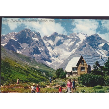 Le Col du Lautaret, le Jardin alpin - Hautes-Alpes 05, carte postale, Airel