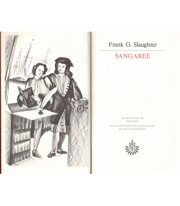 Sangaree, Frank Slaughter, 1976 -, Vieux Sud, roman d'amour, Chefs-d'oeuvre de Frank Slaughter
