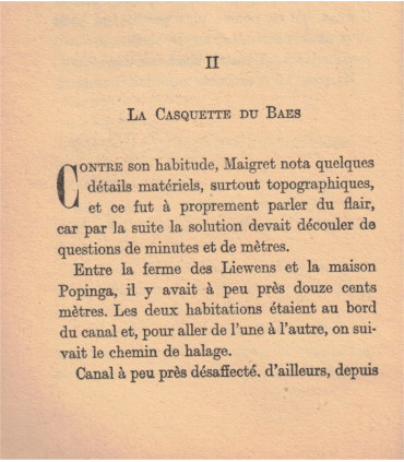Un crime en Hollande, Le Commissaire Maigret, Georges Simenon, 1954 -, roman policier