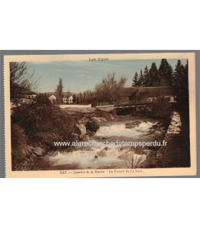 Gap, Quartier de la Blache, le Torrent de la Luye,  - , collection Les Alpes, cartes postales département 05 Hautes-Alpes,