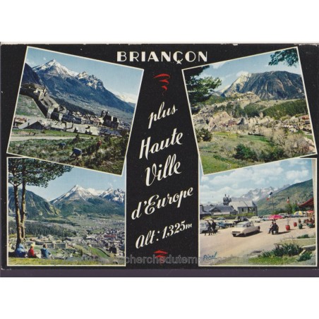 Briançon, plus haute ville d'Europe - 05, Hautes-Alpes, carte postale, villages, Airel
