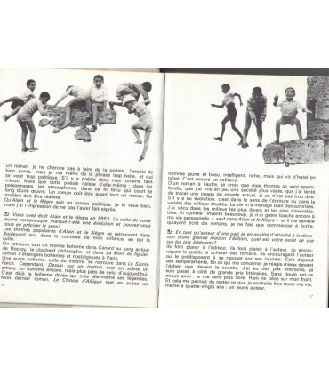 Alain et Le Nègre,  Robert Sabatier, 1967 -, Club de la Femme,