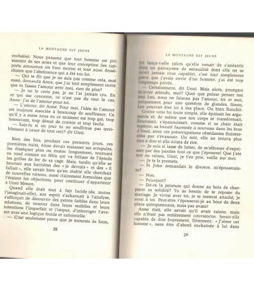 La montagne est jeune, T2, Han Suyin, - Népal, roman d'amour,