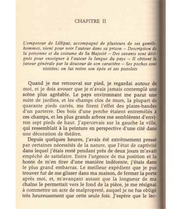 Voyages de Gulliver dans des contrées lointaines, Jonathan Swift -, fantasy, aventures en mer, naufragé, littérature XVIIIe s.,